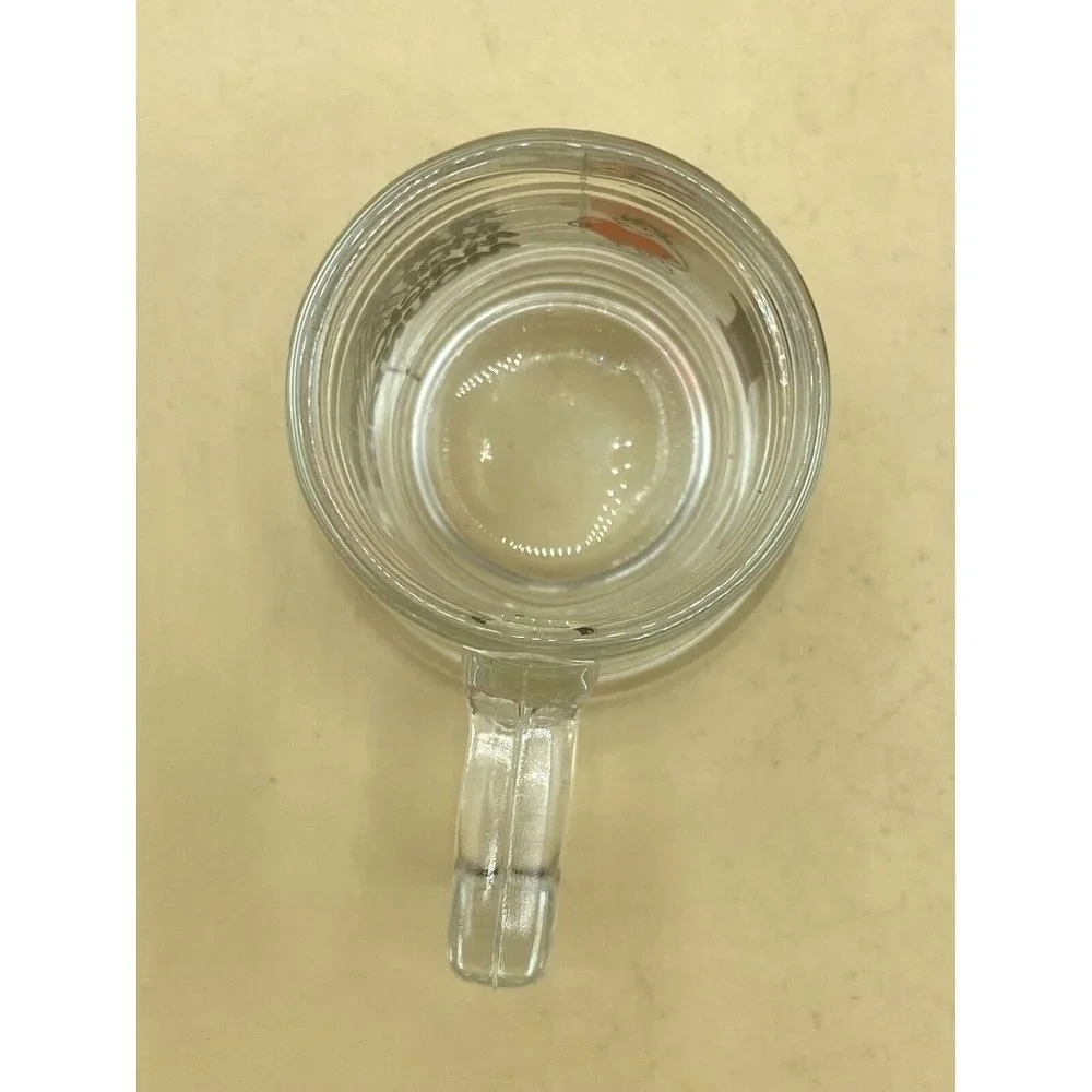 Six Flags Magic Mountain CA Amusement Park Clear Glass Shot Glass Mini Stein